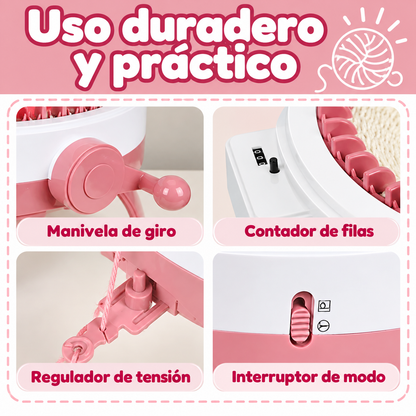 Máquina de Tejer Circular 48 Agujas + Kit Completo
