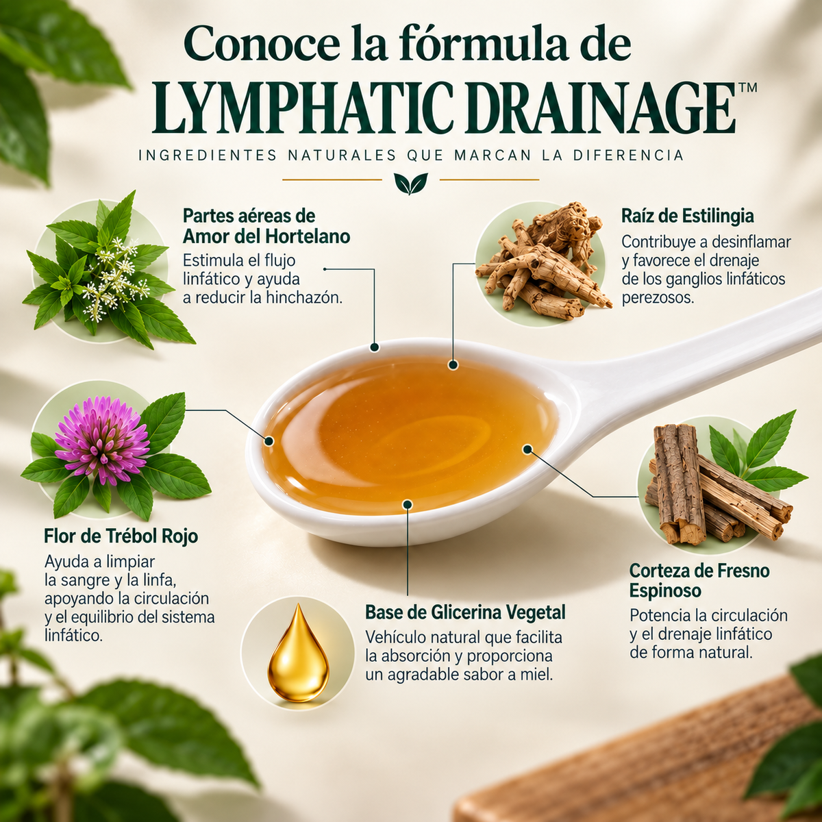 Lymphatic Drainage – Gotas de Drenaje Linfático Natural | 60 ml